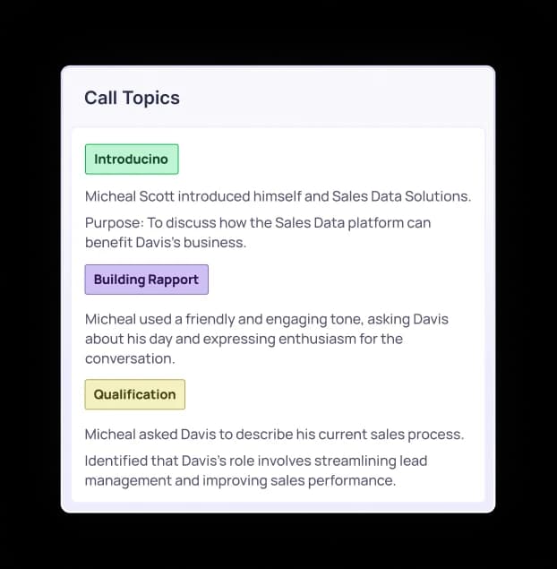 Deliver Step-by-Step Coaching. Turn Each Rep Into an Industry/Account Expert.