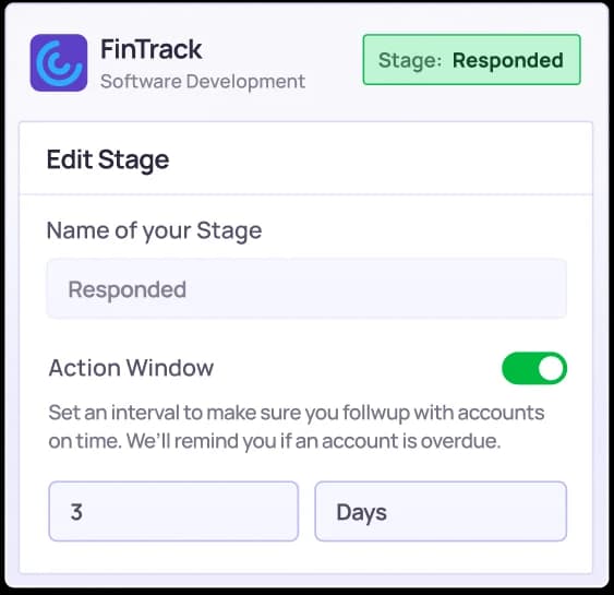 Control the Velocity and Urgency of Playbook  Execution at Each Account Stage