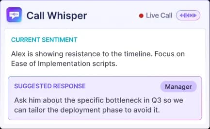 AI CALL COACHING SUITE