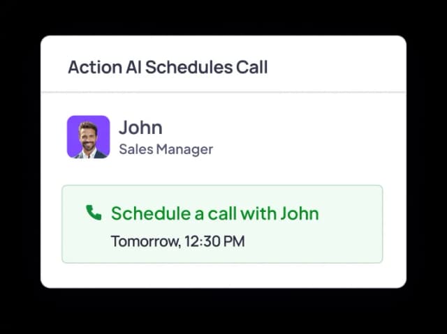 Persona-Based Next Actions