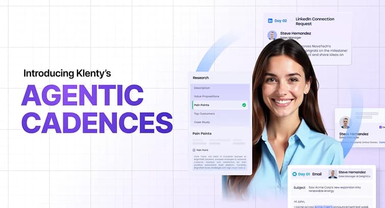 Klenty's Agentic Cadences: How AI Transforms Sales Engagement