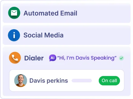 AI SALES ENGAGEMENT PLATFORM
