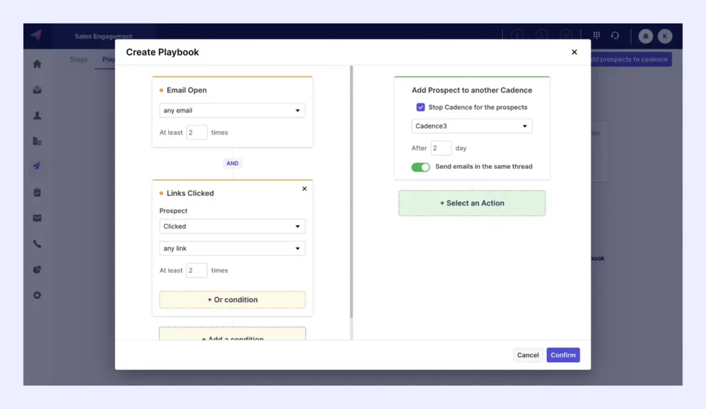 customize outreach based on intent stage
