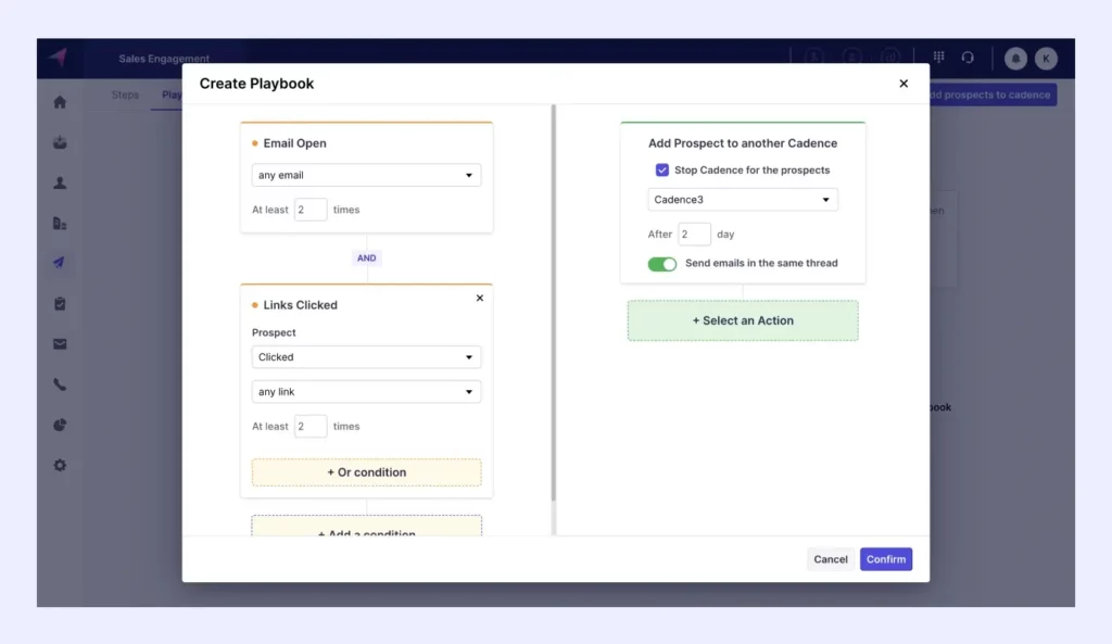 Tailor Sequences in Klenty Based on Lead Engagement