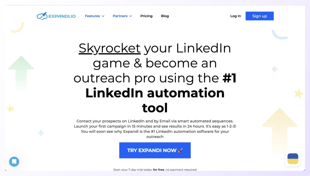Expandi is a cloud-based tool that extracts information on LinkedIn