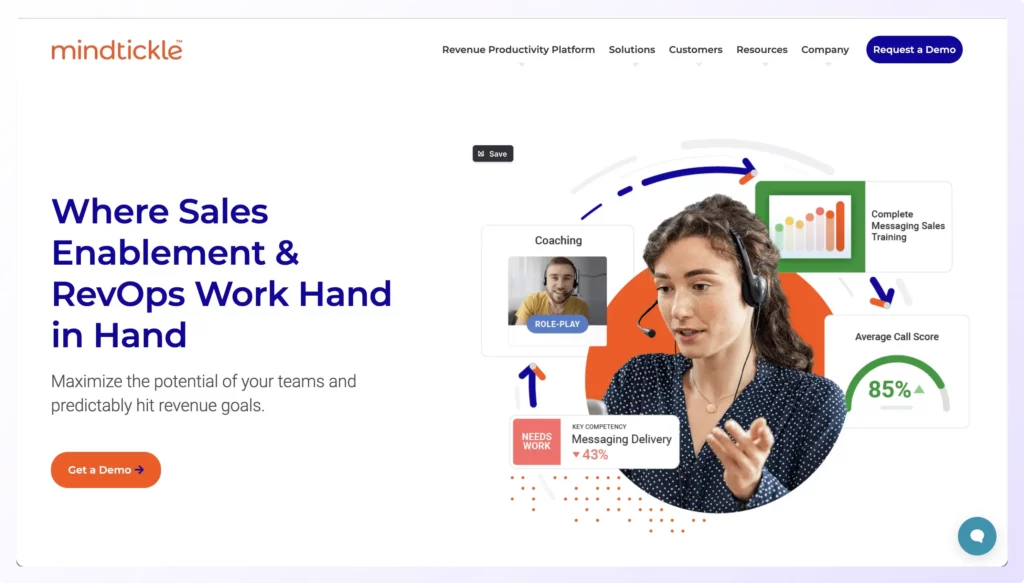 Mindtickle helps to build personalized programs
