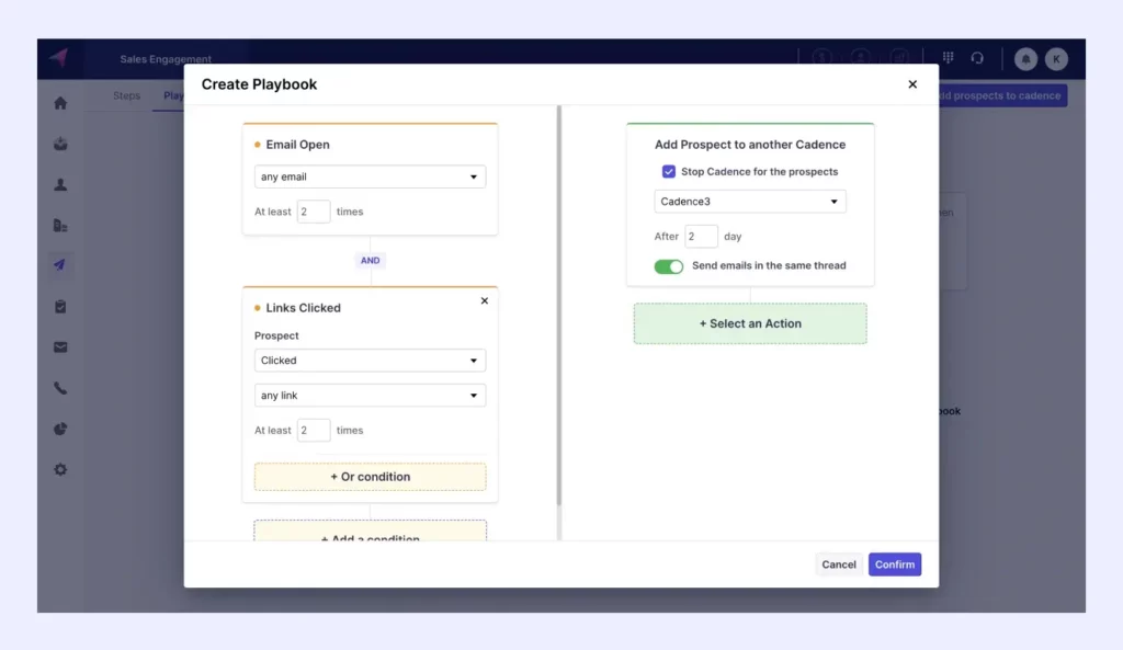 Tailor Sequences in Klenty Based on Lead Engagement