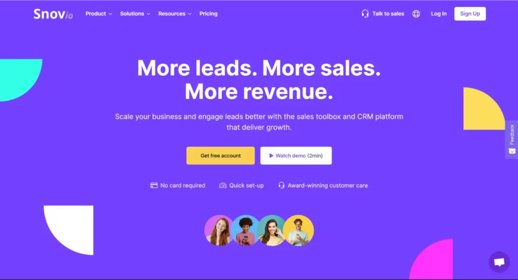 Snov.io- Sales enablement platform 