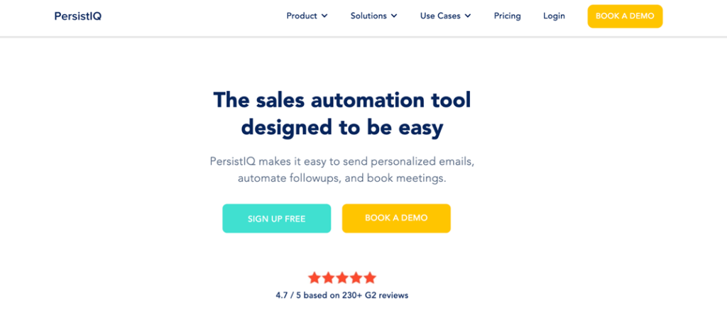 PersistIQ- Inside sales software