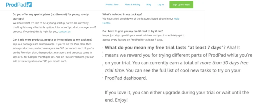 prodpad-free-trail-email-package