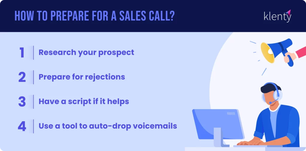 effective steps for how to prepare for a sales calls