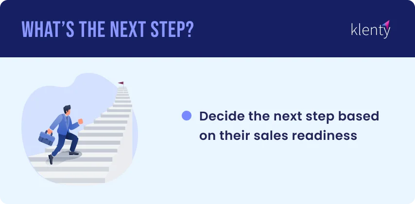 how to move the prospects to the next step in cold calling