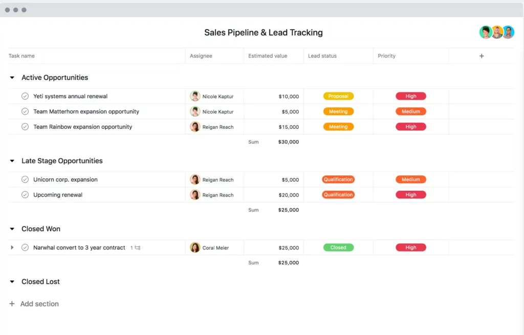 sales-pipeline-template-from-project-management-tool-asana