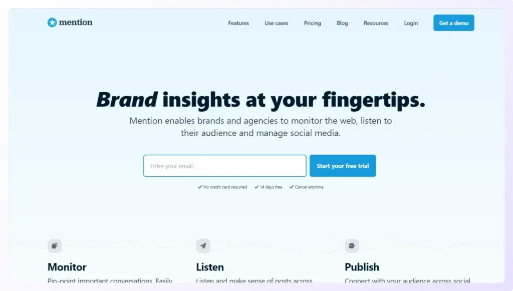 mention social listing tool