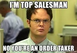 sales meme from office