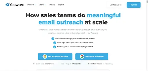 yesware for better prospecting connecting and messaging prospects