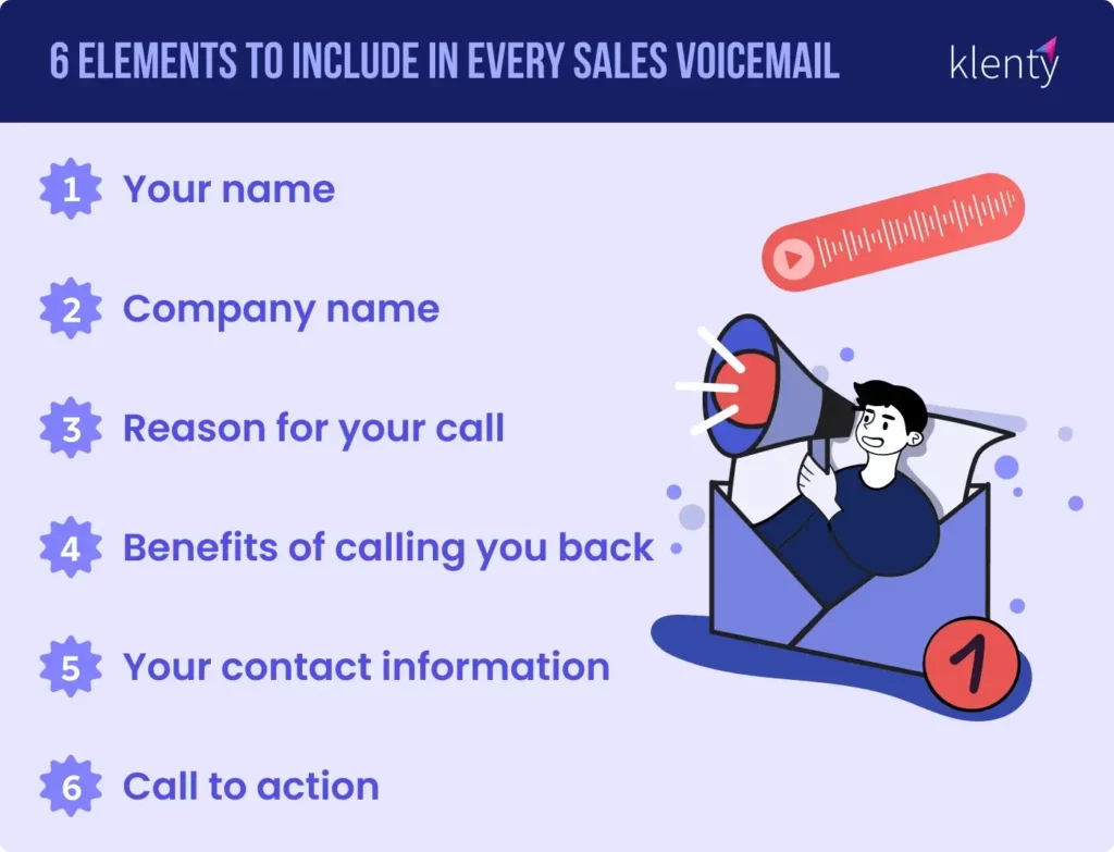 6 elements to include in your sales voicemail scripts