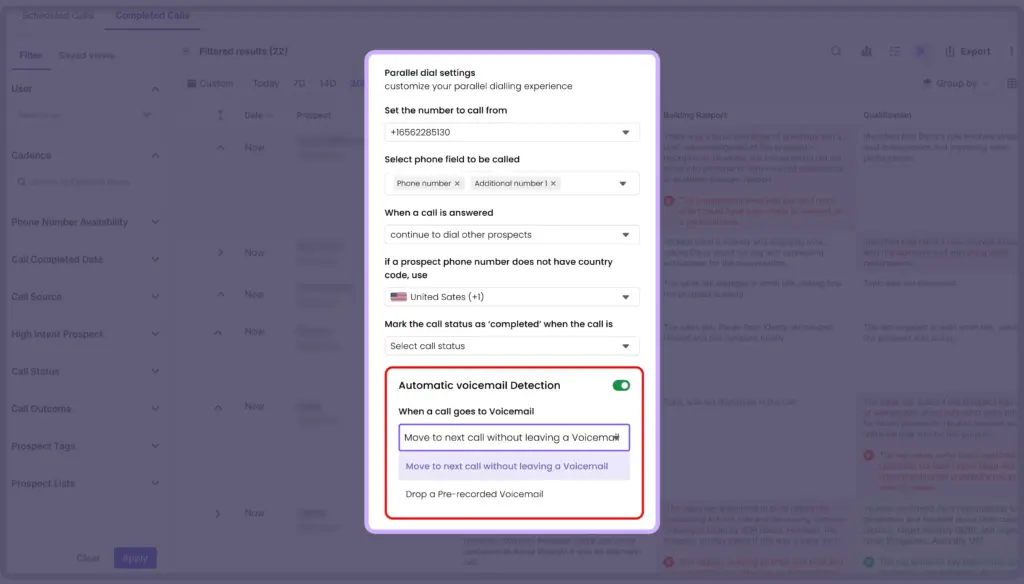 AI Voicemail Detection