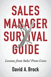 Cover image of Sales Management Survival Guide by David Brock (2016)