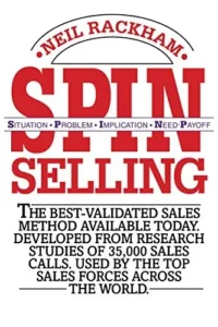 Cover image of SPIN Selling by Neil Rackham (1988) 