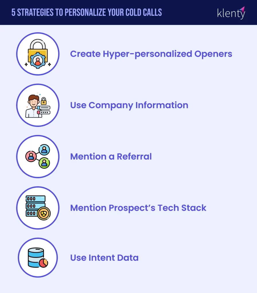 5 strategies to personalize your cold calls