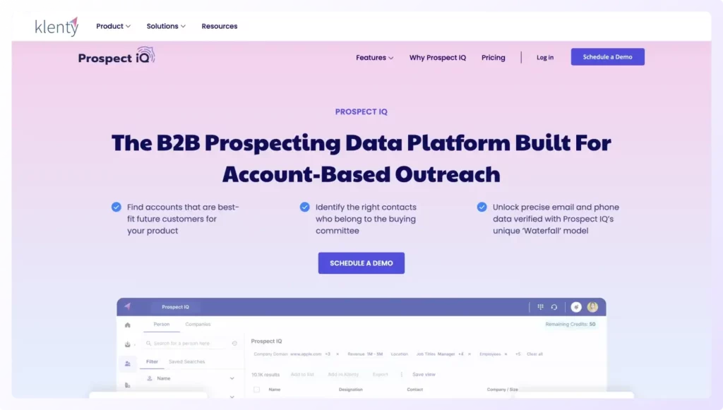 List Building Services by Prospect IQ