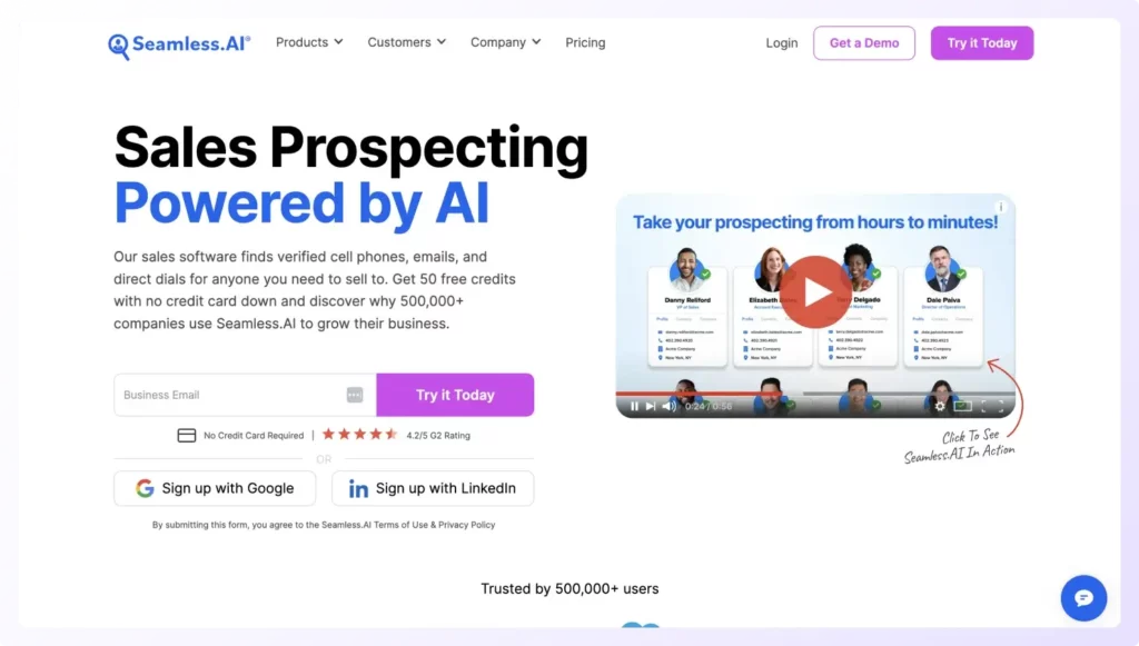 List Building Services by Seamless.AI