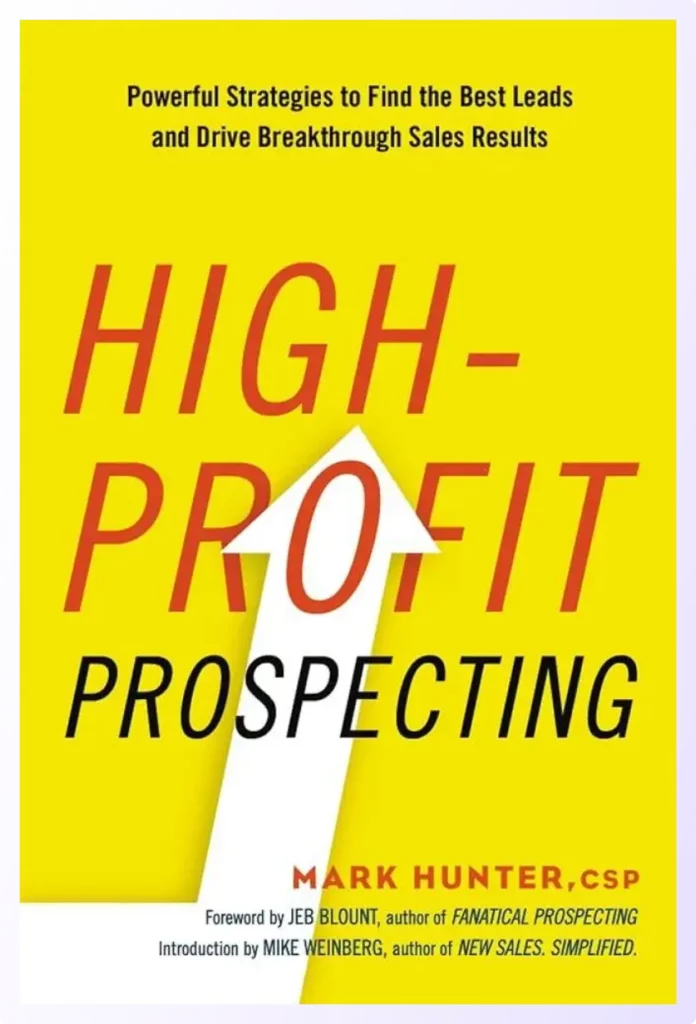 High Profit Prospecting the Books on cold calling