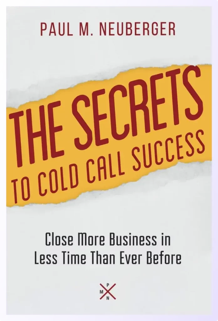 The Secrets to cold call success the top cold calling books