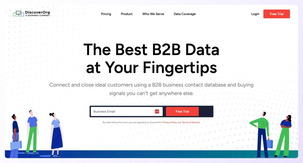 DiscoverOrg to buy B2B lead data and sales intel