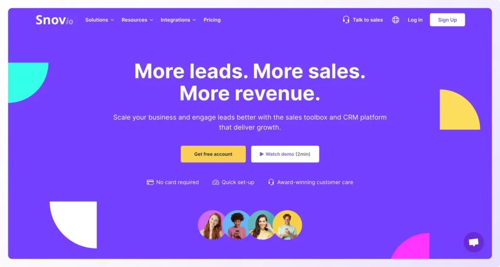 Identify and buying leads by Snov.io platform