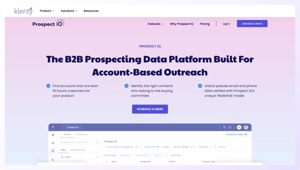 Find B2B list brokers by Prospect IQ