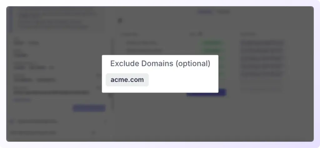 Exclude accounts you know aren’t a good fit