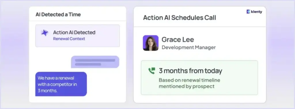 Context-Based Next Actions
